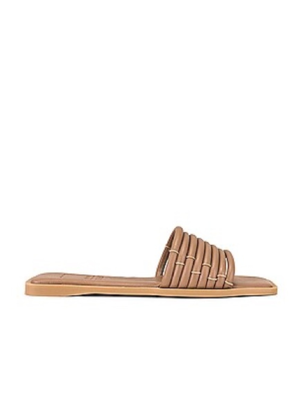 Dolce Vita Tan Woven Slide Sandals